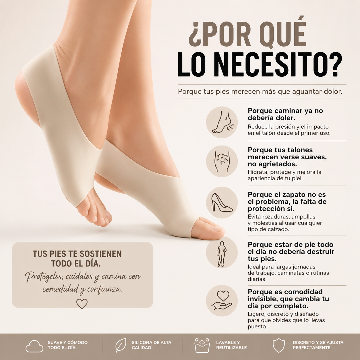 ToeAlign™ – Alineador Inteligente Anti-Juanetes